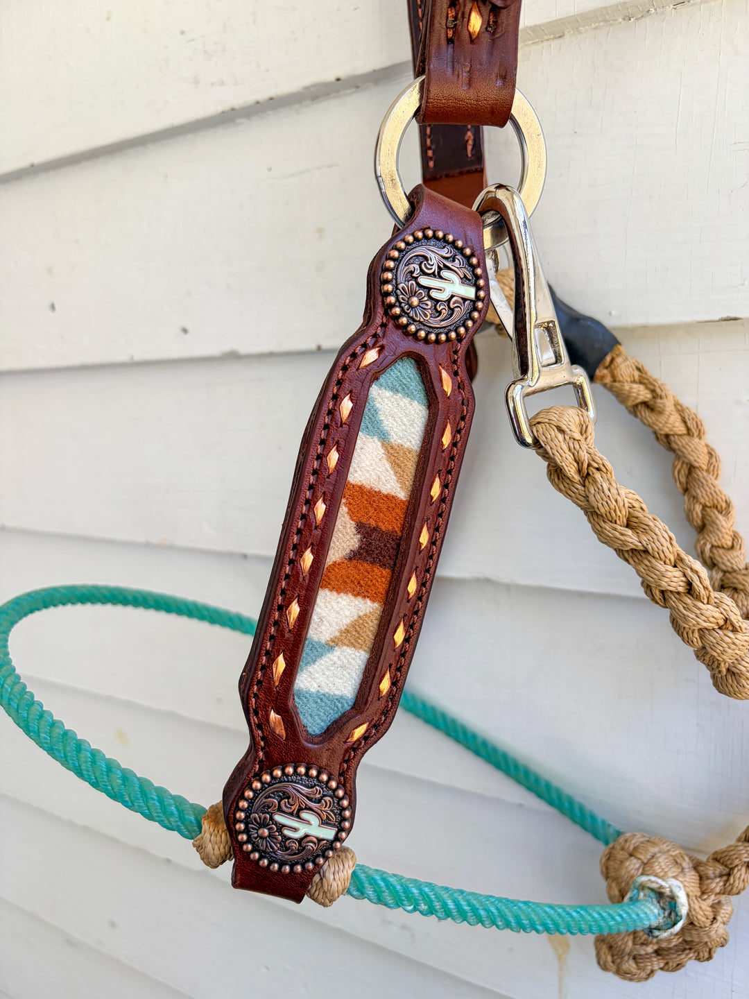 [ Stock] Lariat Muletape Halter- Wool - without lead