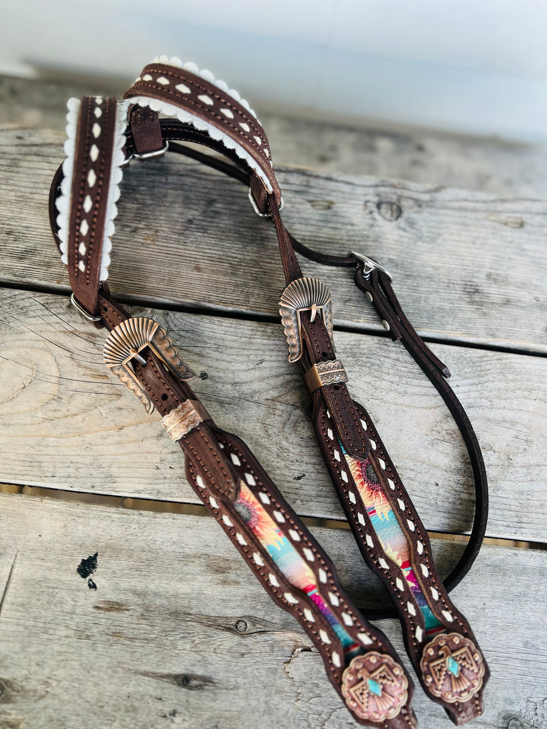 [In Stock] Mackenna-  Tack Set- double ear scallop
