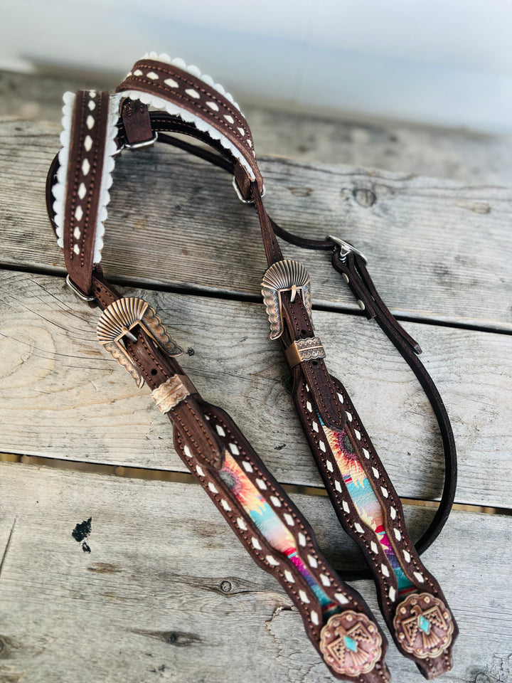 [In Stock] Mackenna-  Tack Set- double ear scallop