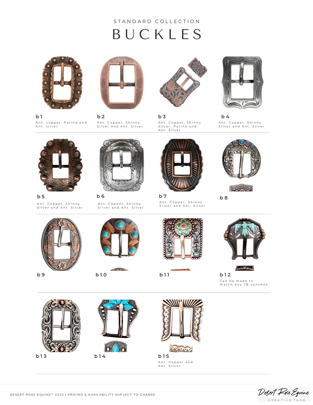 Emelia Breastcollar / Tack Set