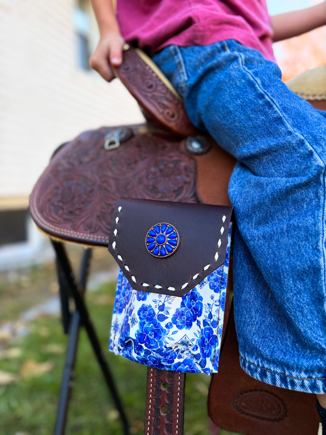 [In Stock] Livie  -  Back Cinch Saddle Bag