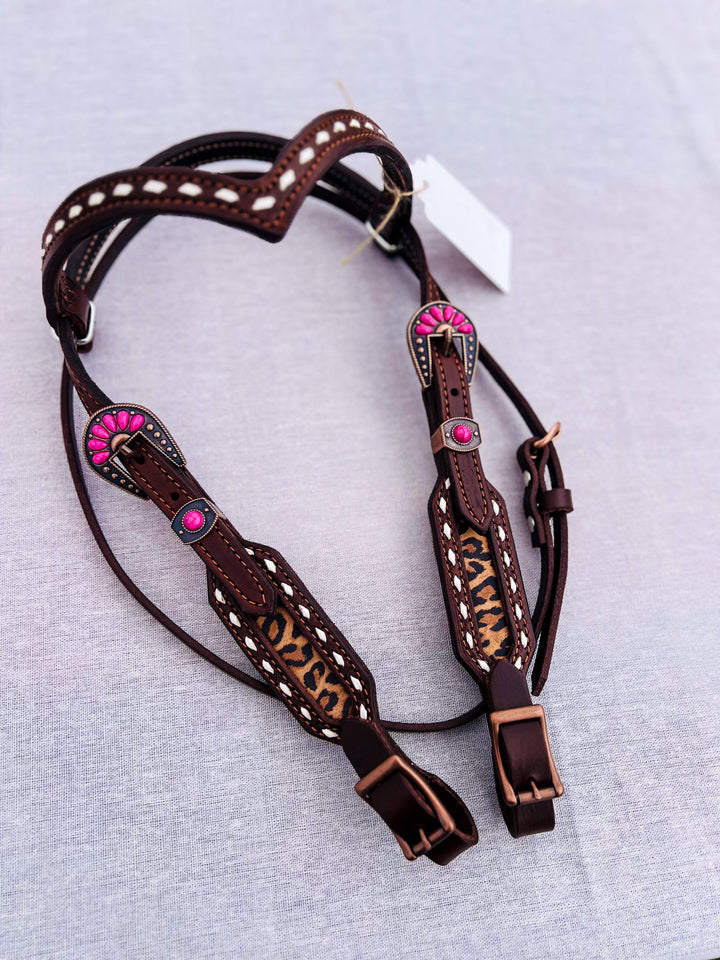 [ In Stock ] Leopard - vbrow - Quick Change Headstall