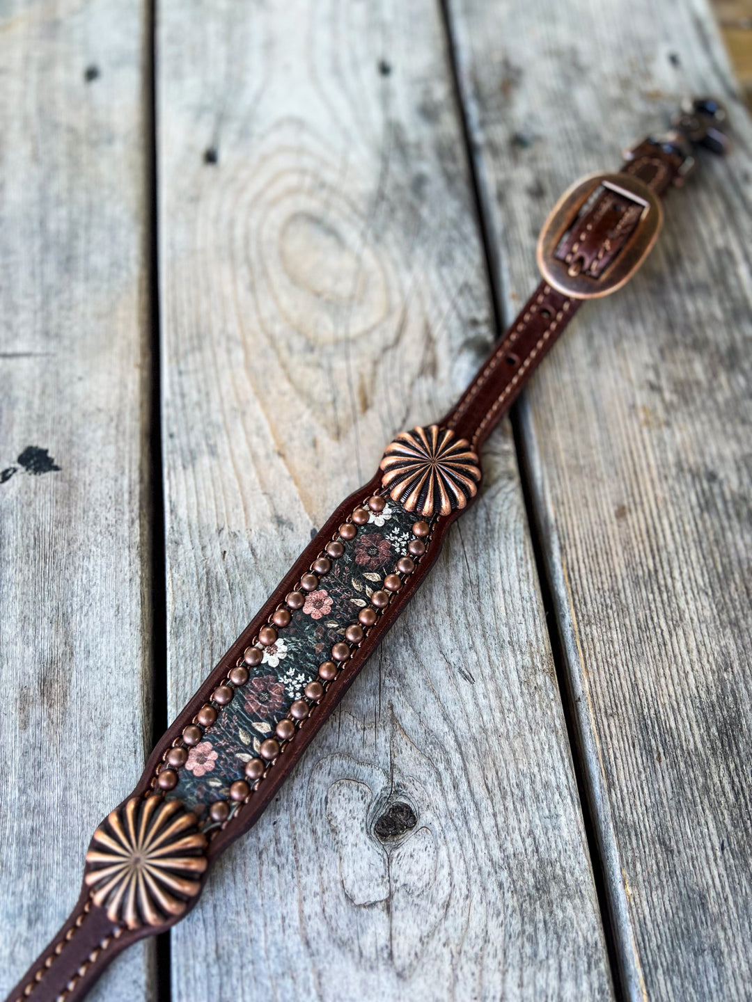 [ In Stock ]  Burgundy Floral  -  Witherstrap
