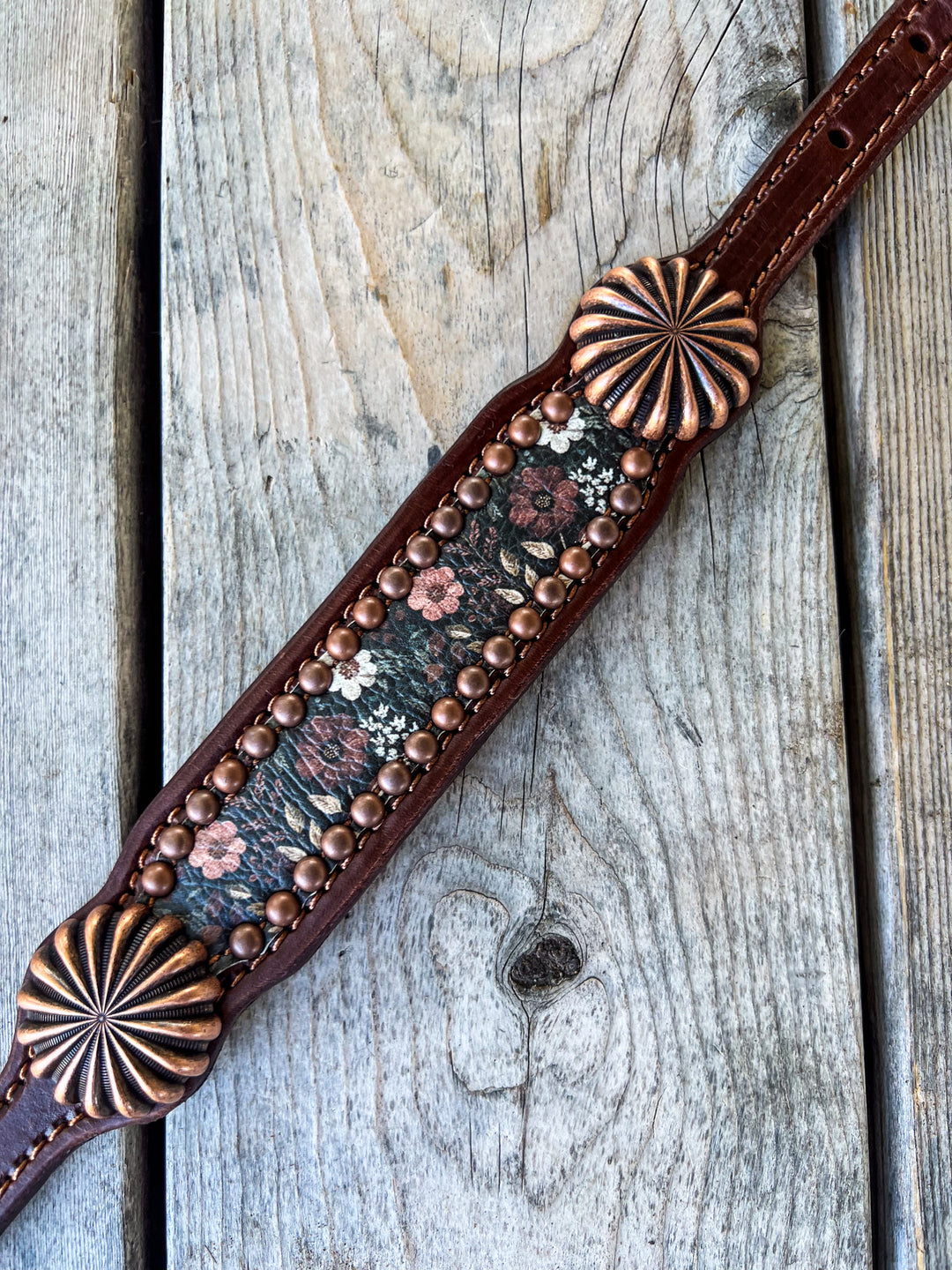 [ In Stock ]  Burgundy Floral  -  Witherstrap